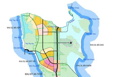 Phương hướng quy hoạch thị trấn An Thới Phú Quốc