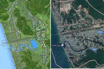 Chi tiết quy hoạch thị trấn Dương Đông Phú Quốc