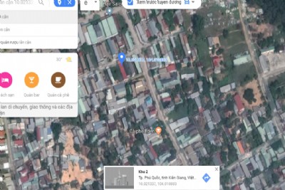 Bán Nhà diện tích 110.5 m2 tại khu phố 2, thị trấn An Thới, Phú Quốc
