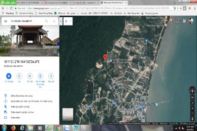 Bán 133m2 đất Hàm Ninh, có đường trên sổ, giá siêu rẻ chỉ 559 triệu