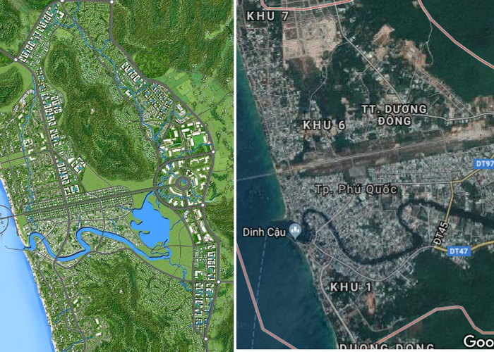Quy hoạch thị trấn Dương Đông Phú Quốc